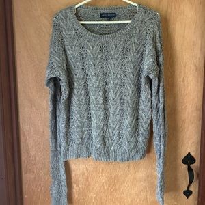Grey Aeropostale sweater